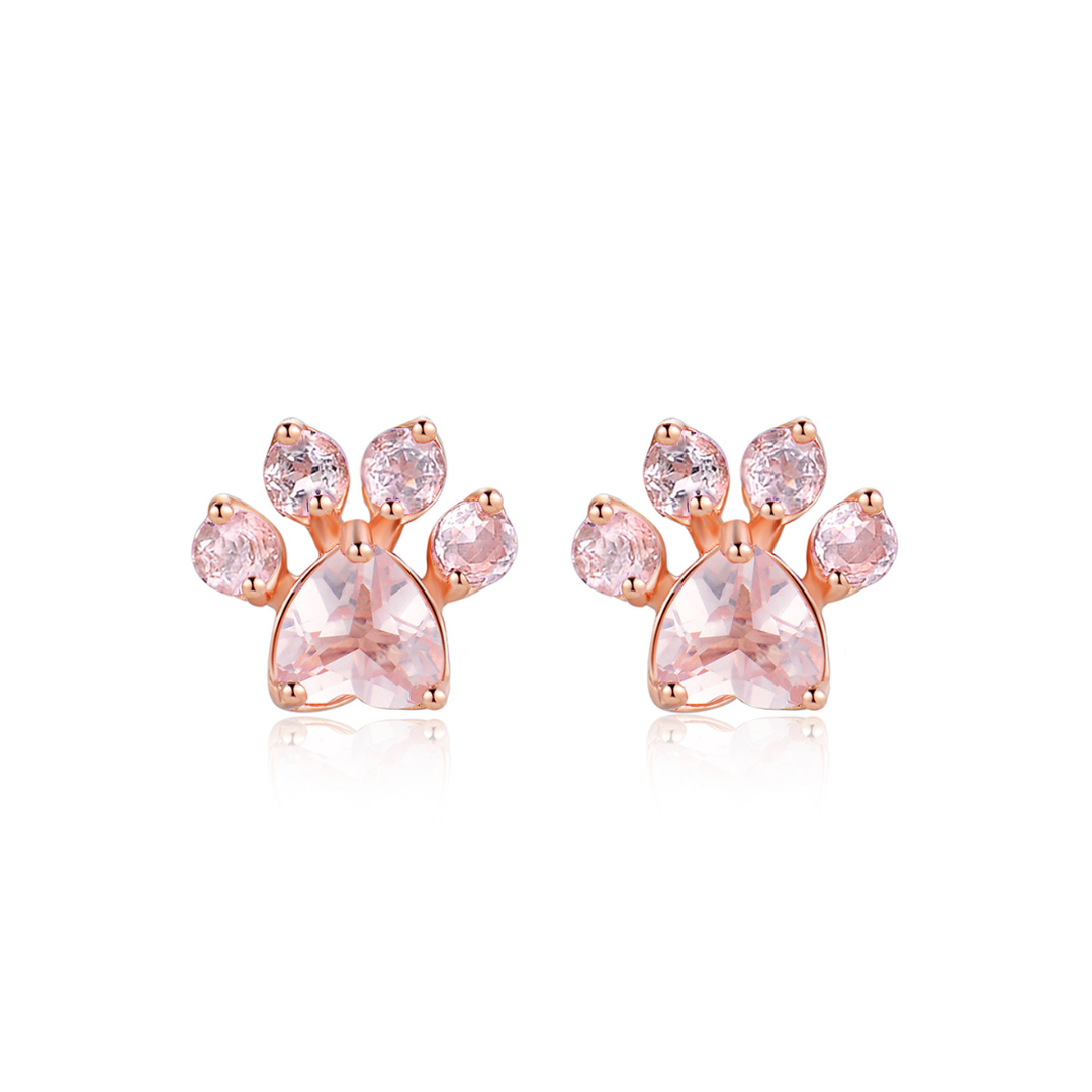 Radiant Paw Earrings
